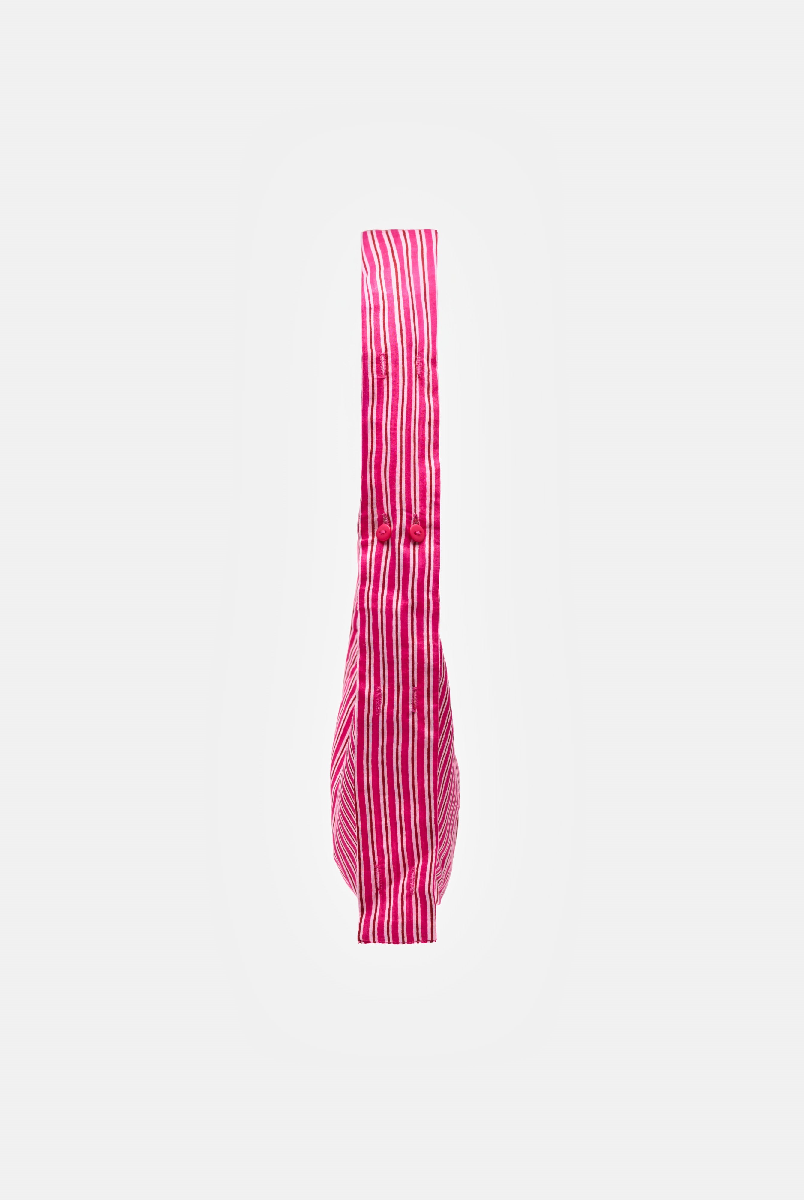 Nina Bag Stripes Strawberry in cotone Amimi Milano