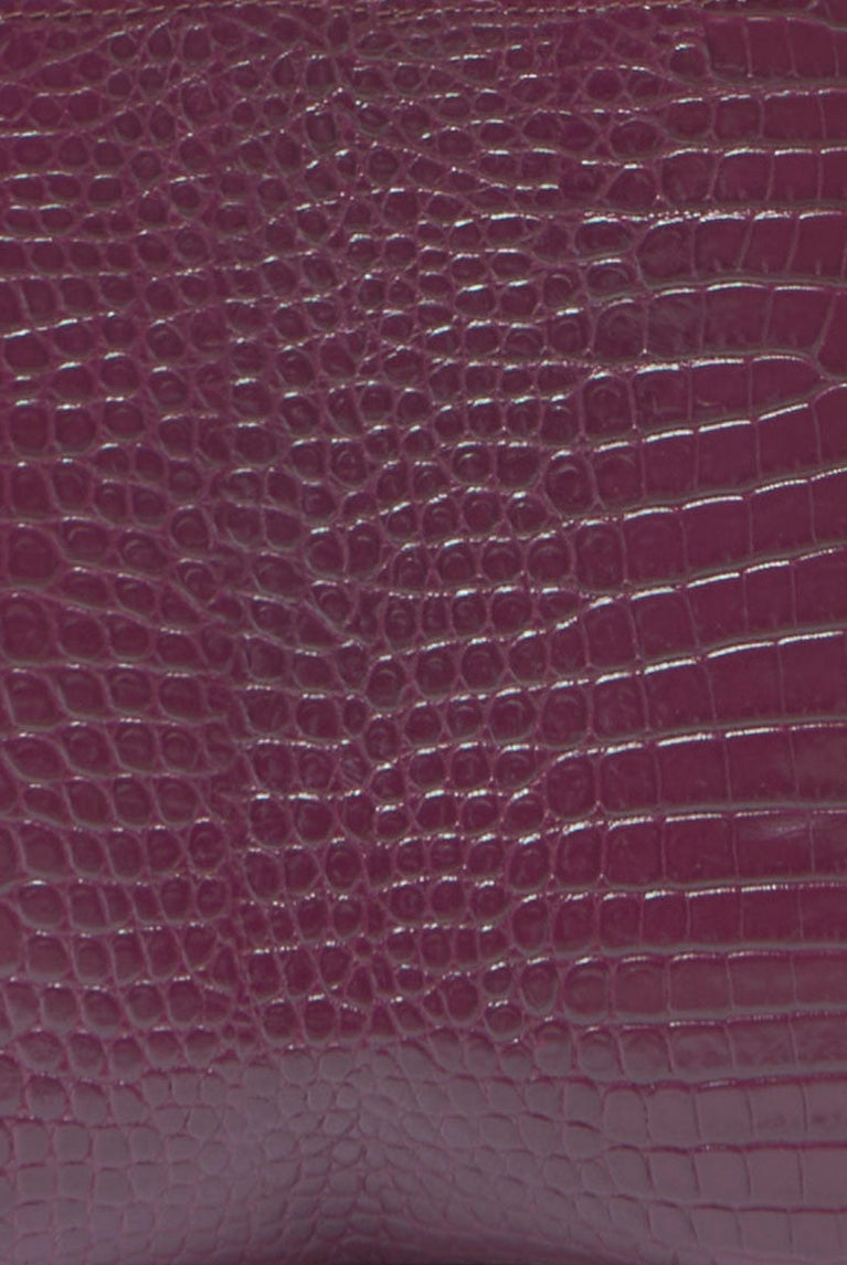 Lea Bag Cocco Purple in pelle Amimi Milano