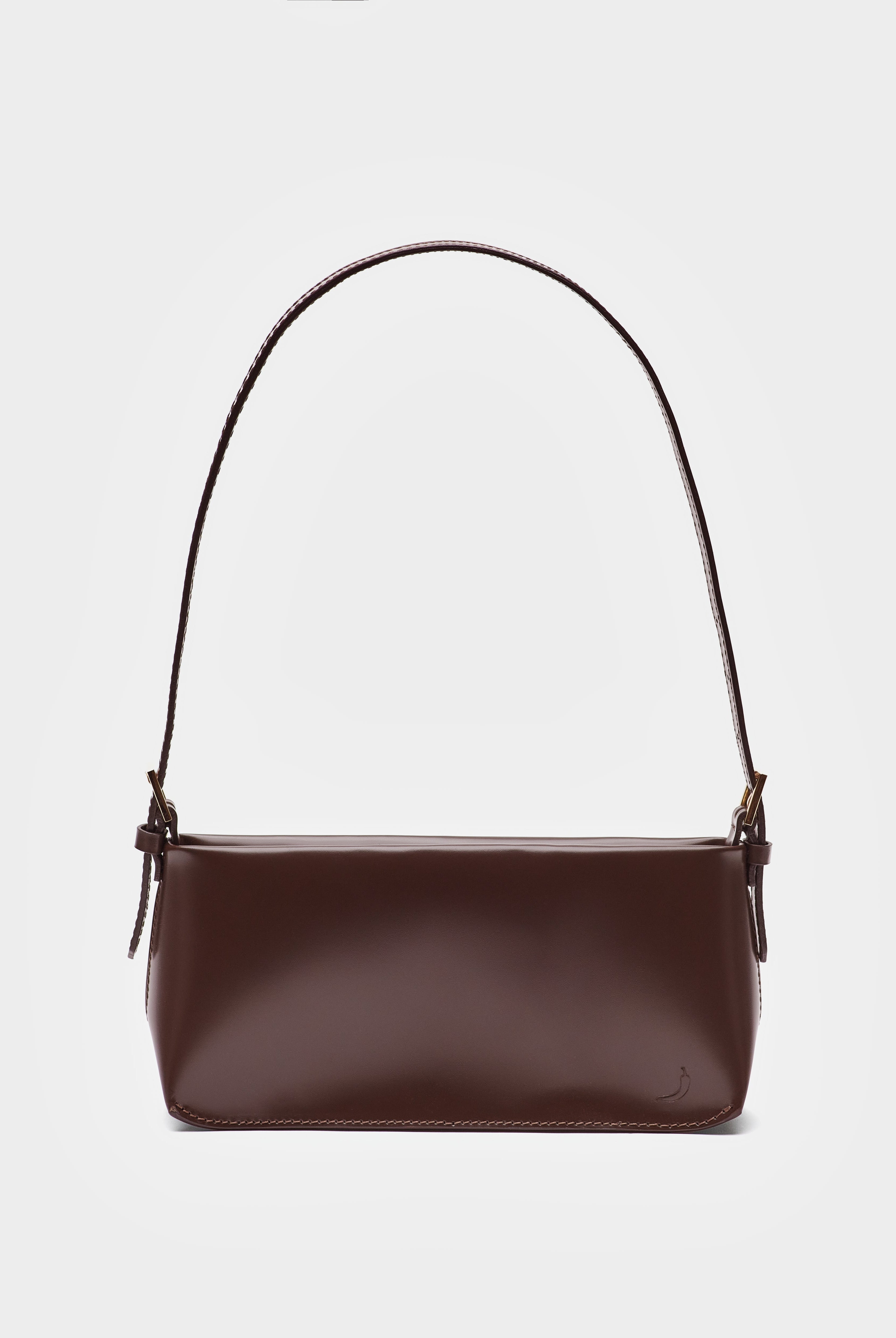 Valentina Bag Chocolate in pelle Amimi Milano