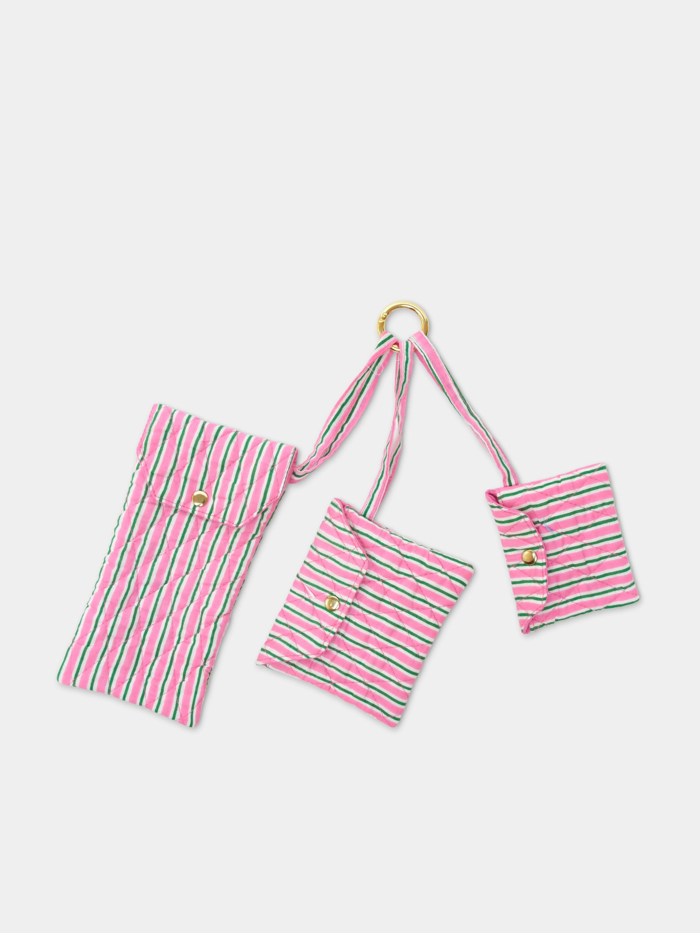 Amimi Cotton SET Candy Pink accessori in cotone Amimi Milano