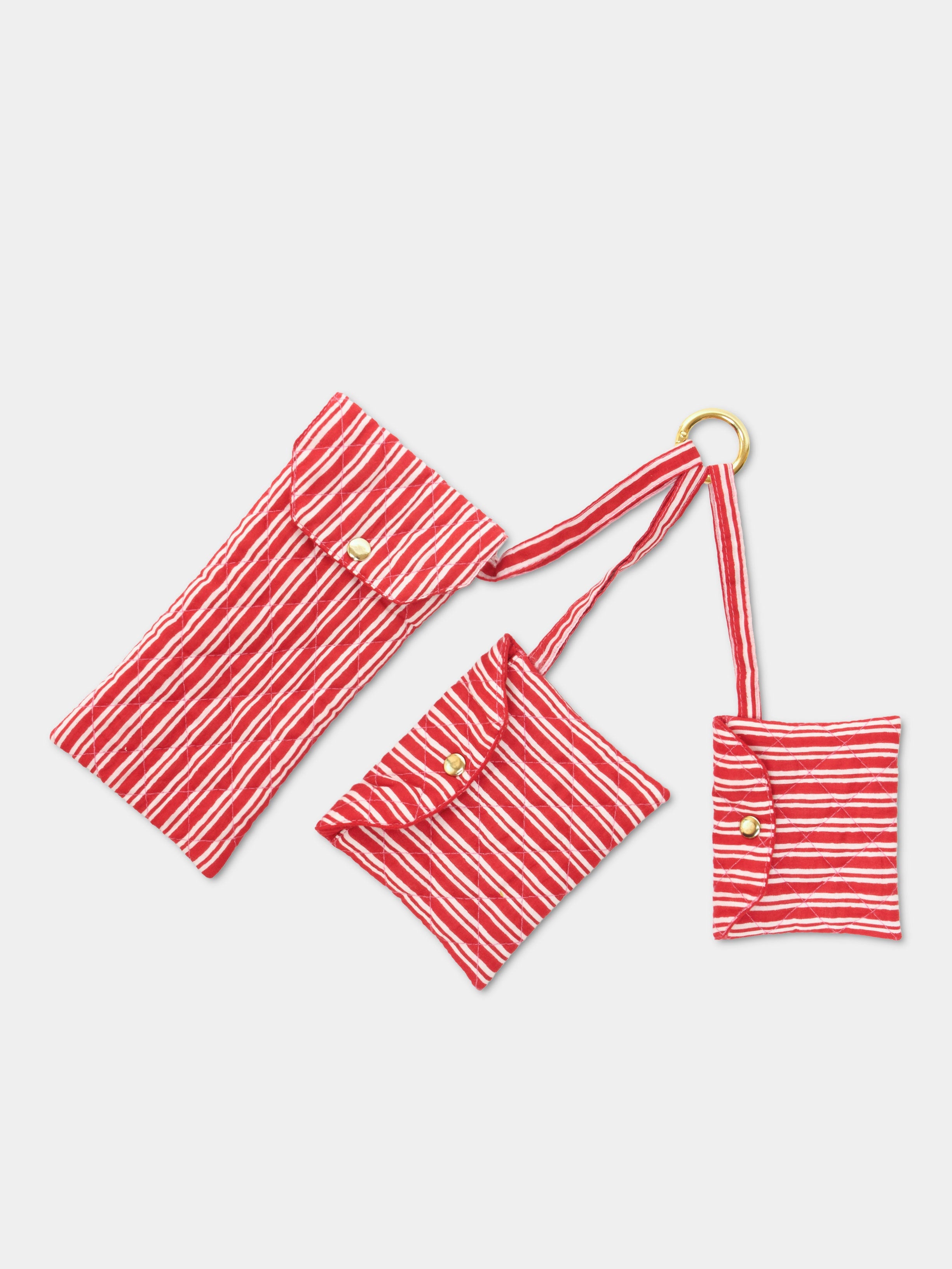 Amimi Cotton SET Red accessori in cotone Amimi Milano