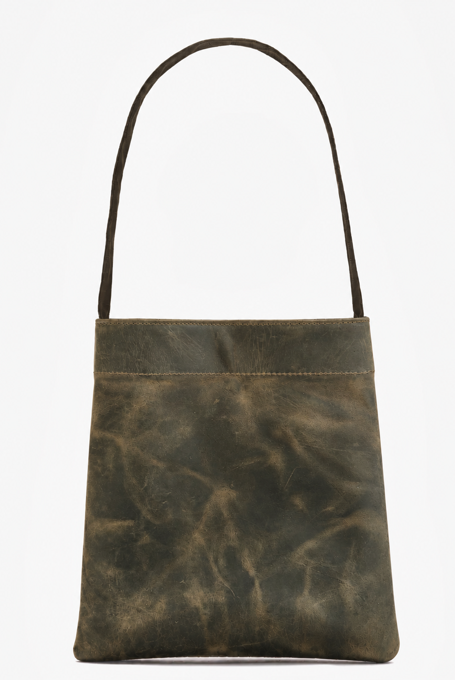 Lea Bag Toasted Leather Grey in pelle Amimì Milano