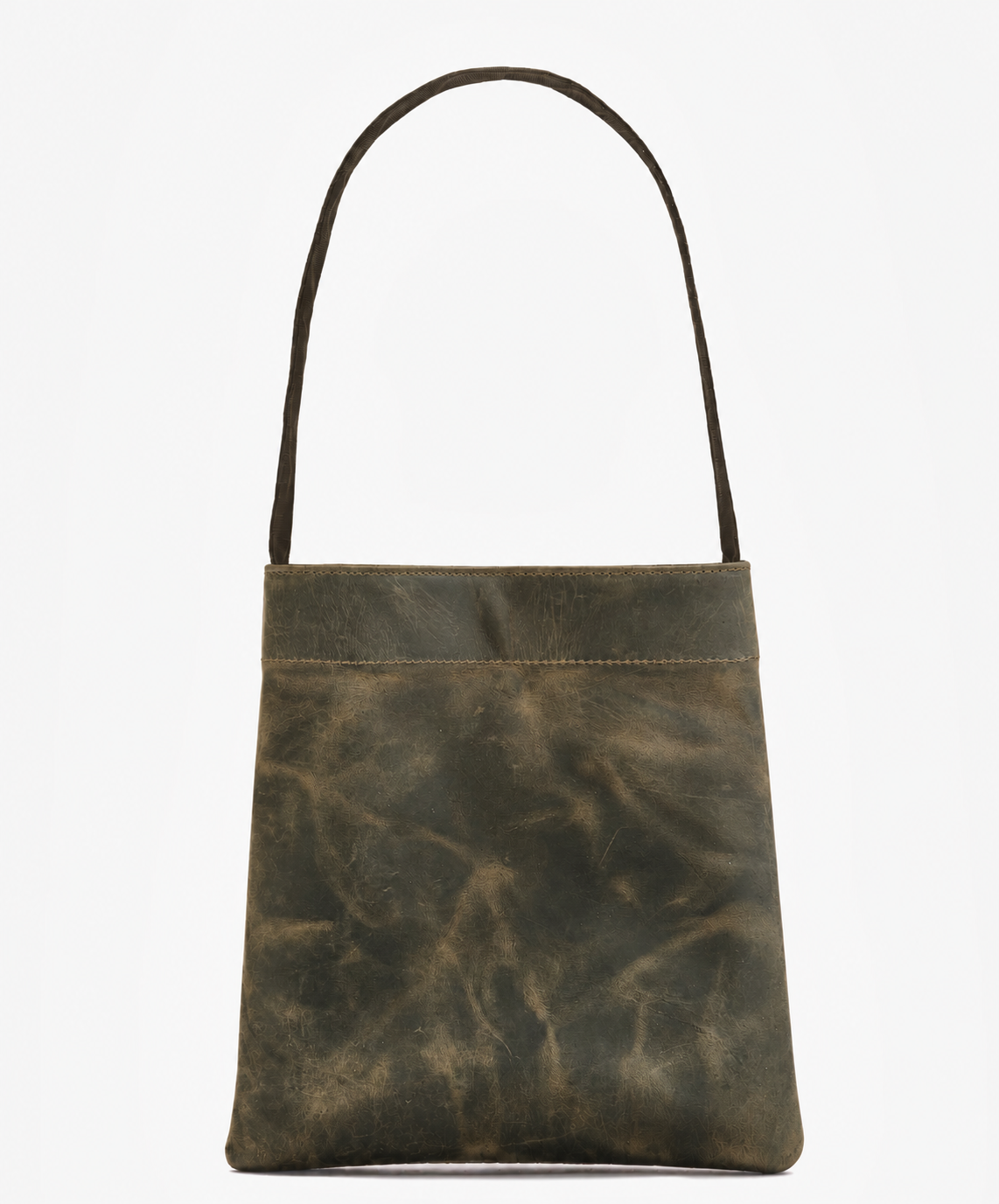 Lea Bag Toasted Leather Grey in pelle Amimì Milano