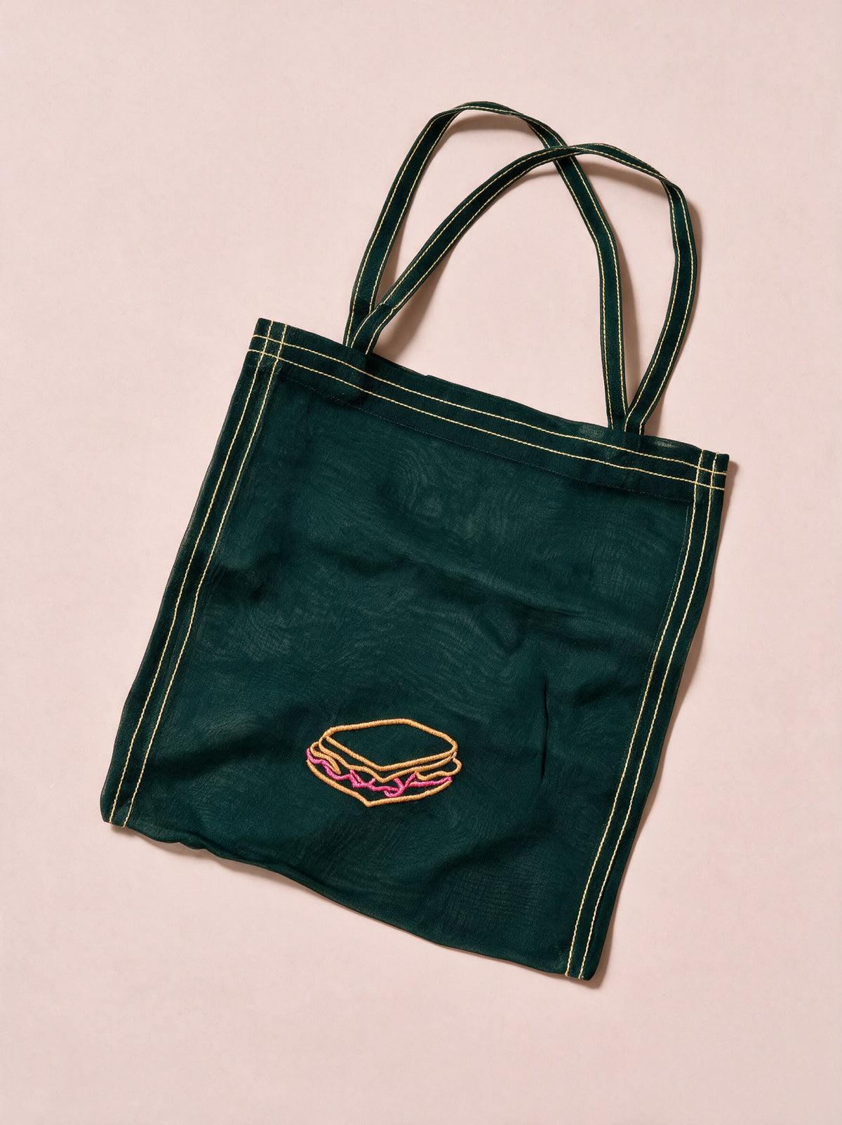 Galiano Toast Bag Green organza verde Amimì Milano