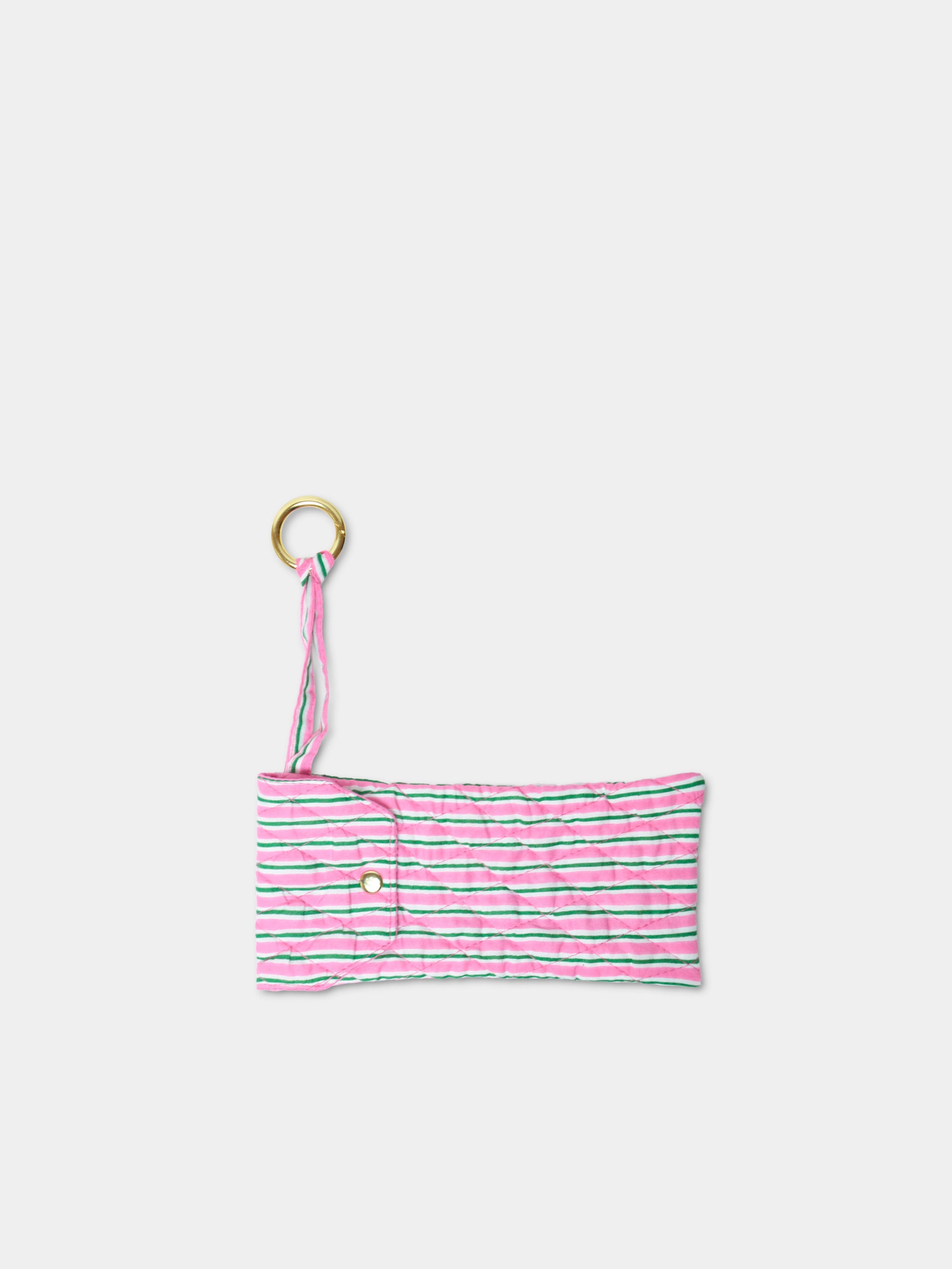 Sunglass Cover Candy Pink accessorio in cotone naturale Amimi Milano