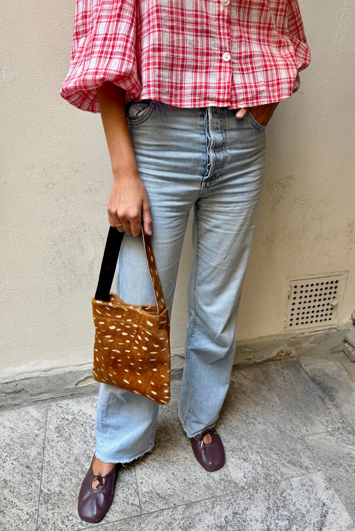 Lea Bag Bambi Pony in pelle Amimi Milano