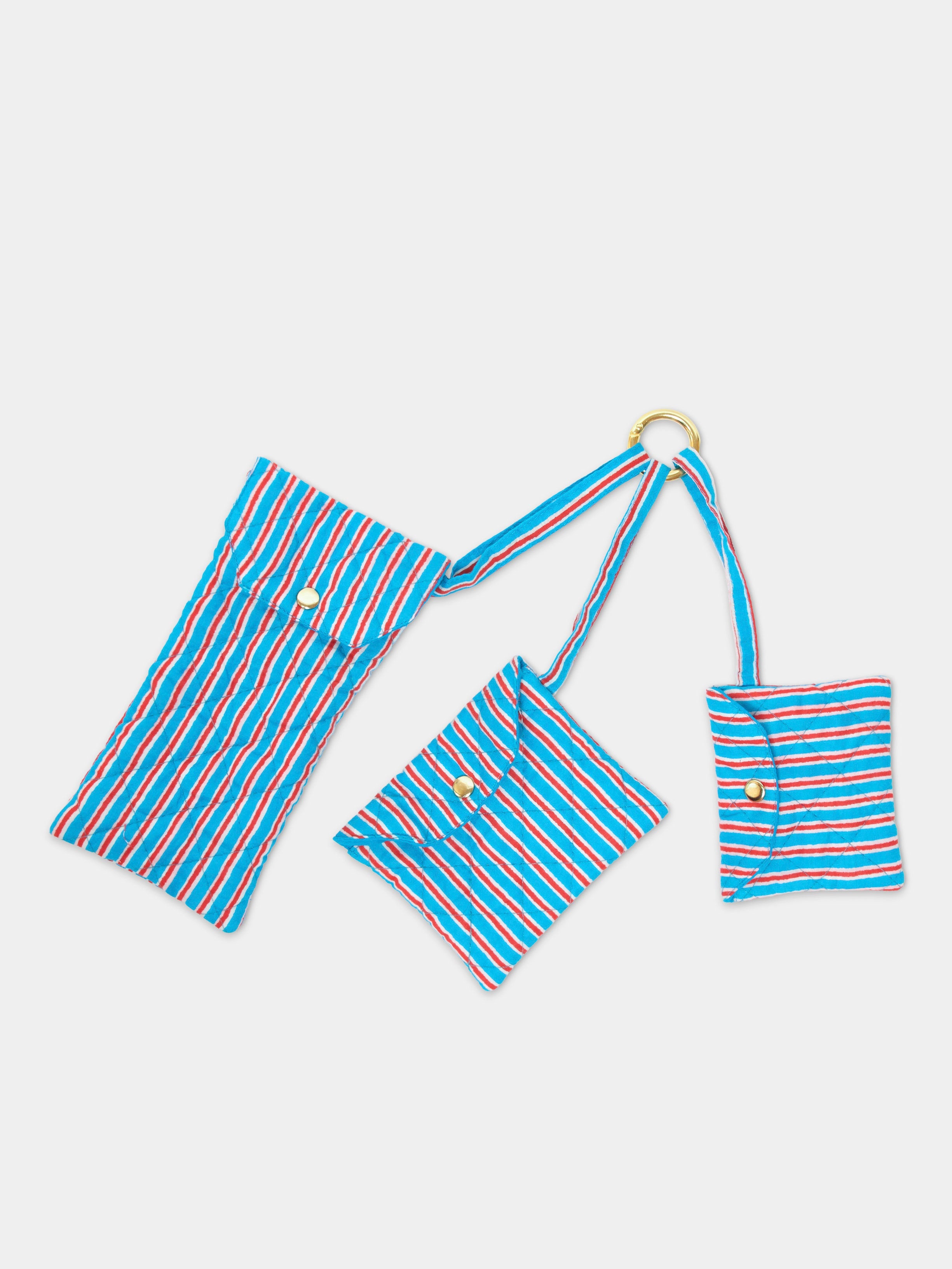 Amimi Cotton SET Light Blue accessori in cotone Amimi Milano