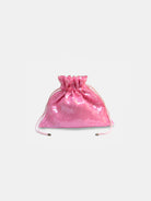Annie Bag Paillettes Candy Pink mini bag da sera in paillettes Amimi Milano
