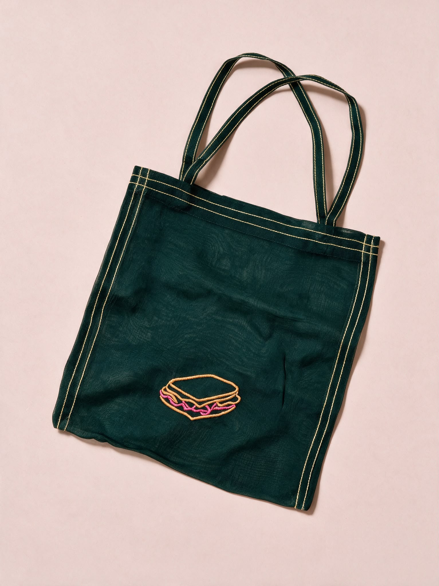 Galiano Toast Bag Green organza verde Amimì Milano