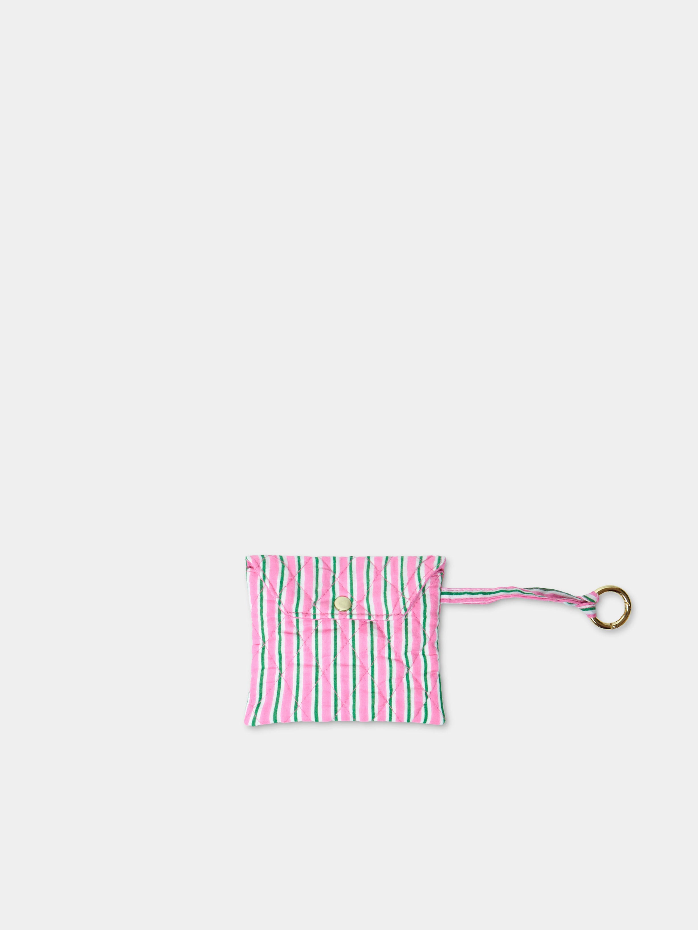 Mini Case Candy Pink accessorio in cotone naturale Amimi Milano