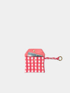 Mini Case Cherry Pink vista laterale cotone Amimi Milano