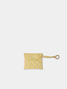Mini Case Lime Pink accessorio in cotone naturale Amimi Milano