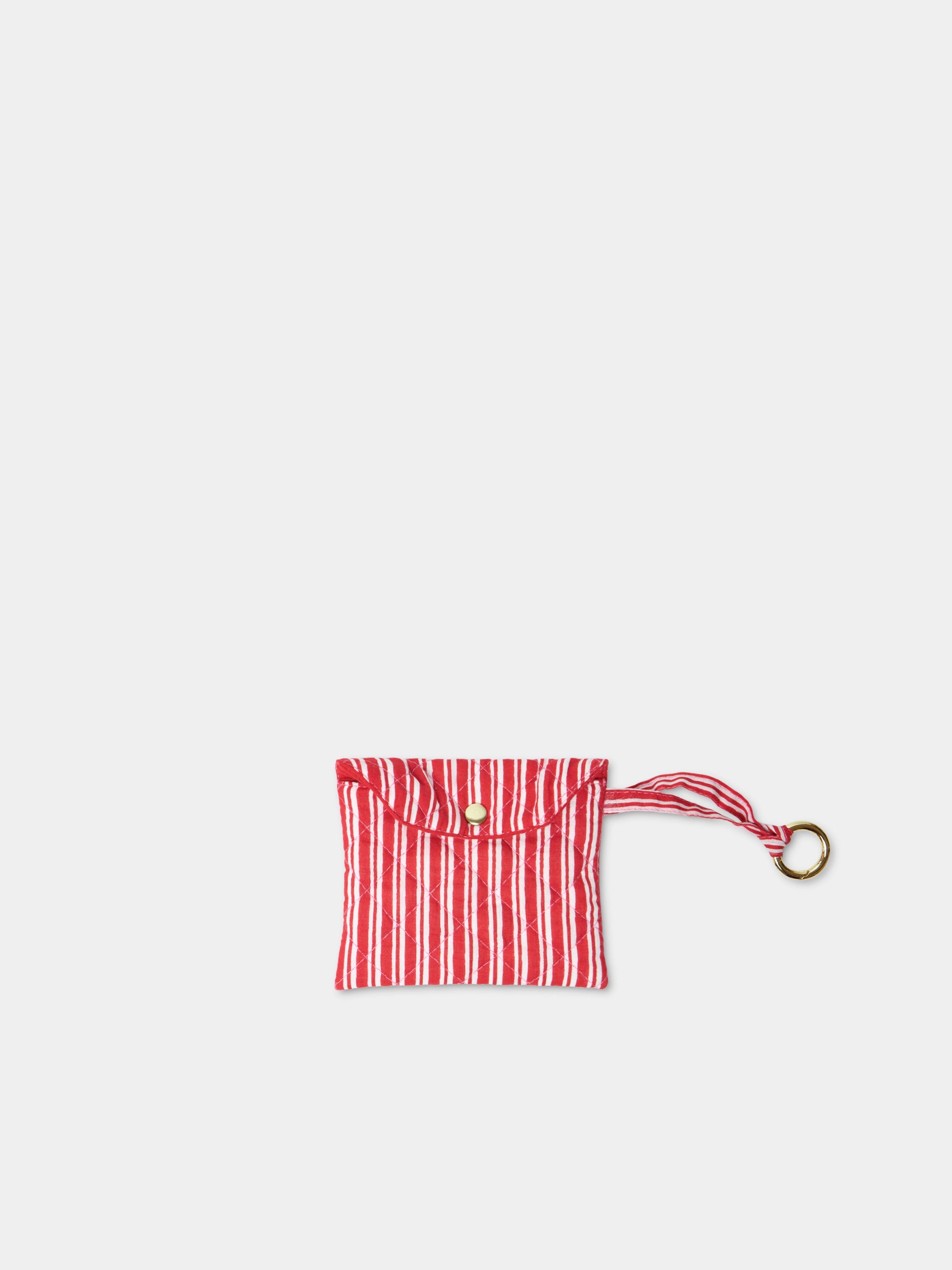 Mini Case Red accessorio in cotone naturale Amimi Milano