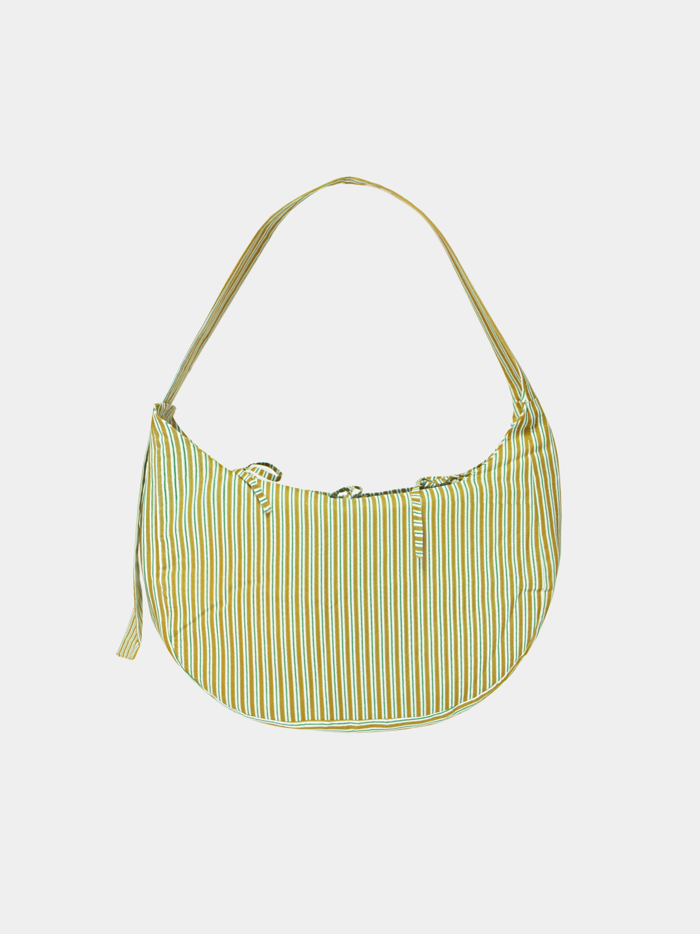 Nina Bag Jungle Green accessorio in cotone naturale Amimi Milano