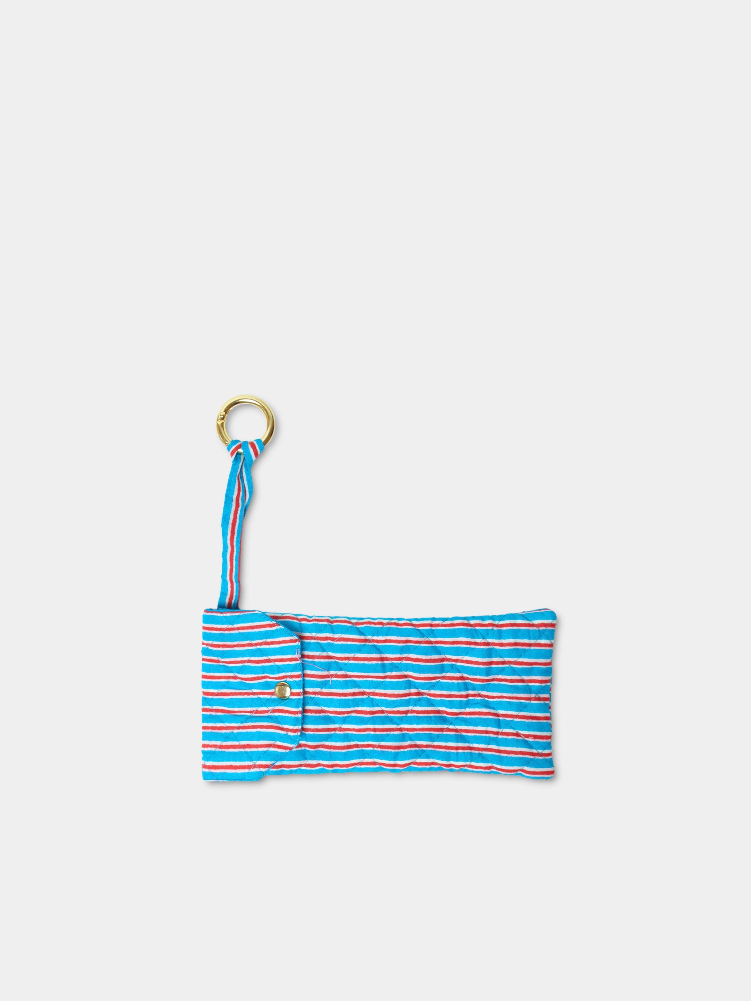 Sunglass Cover Light Blue accessorio in cotone naturale Amimi Milano