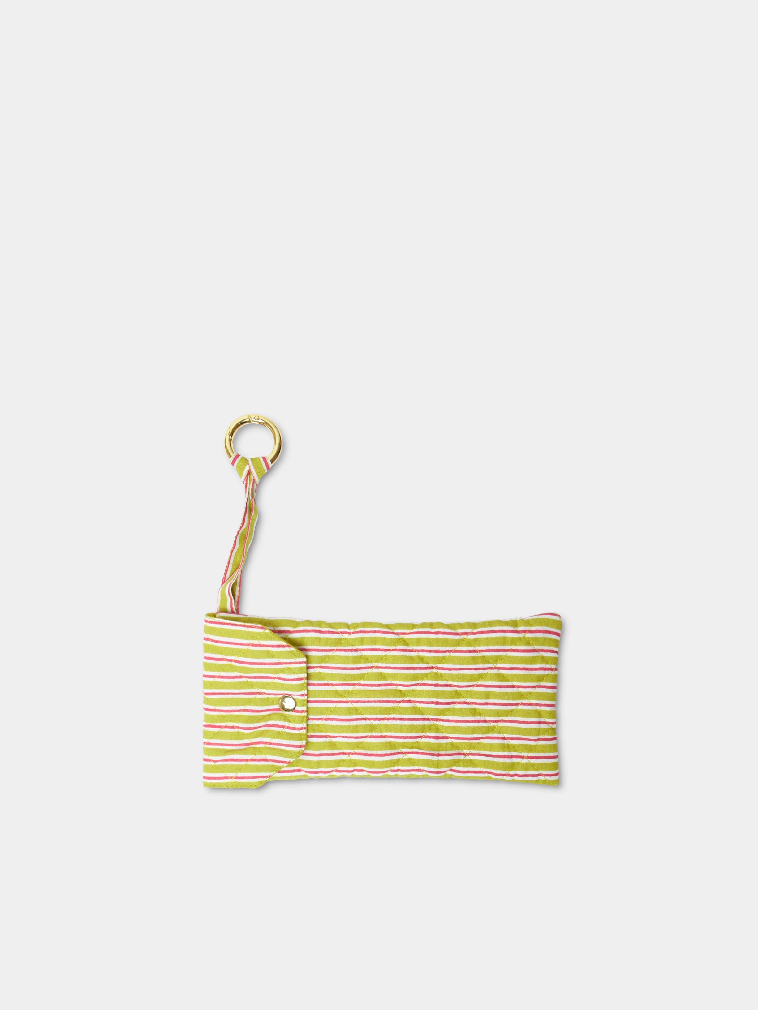 Sunglass Cover Lime Pink accessorio in cotone naturale Amimi Milano