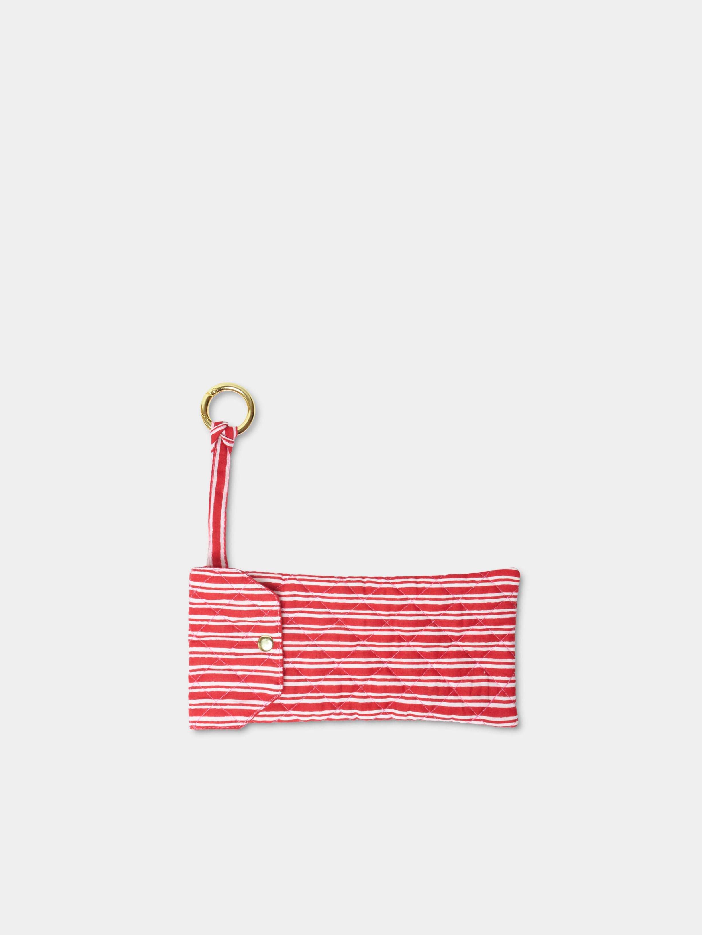 Sunglass Cover Red accessorio in cotone naturale Amimi Milano