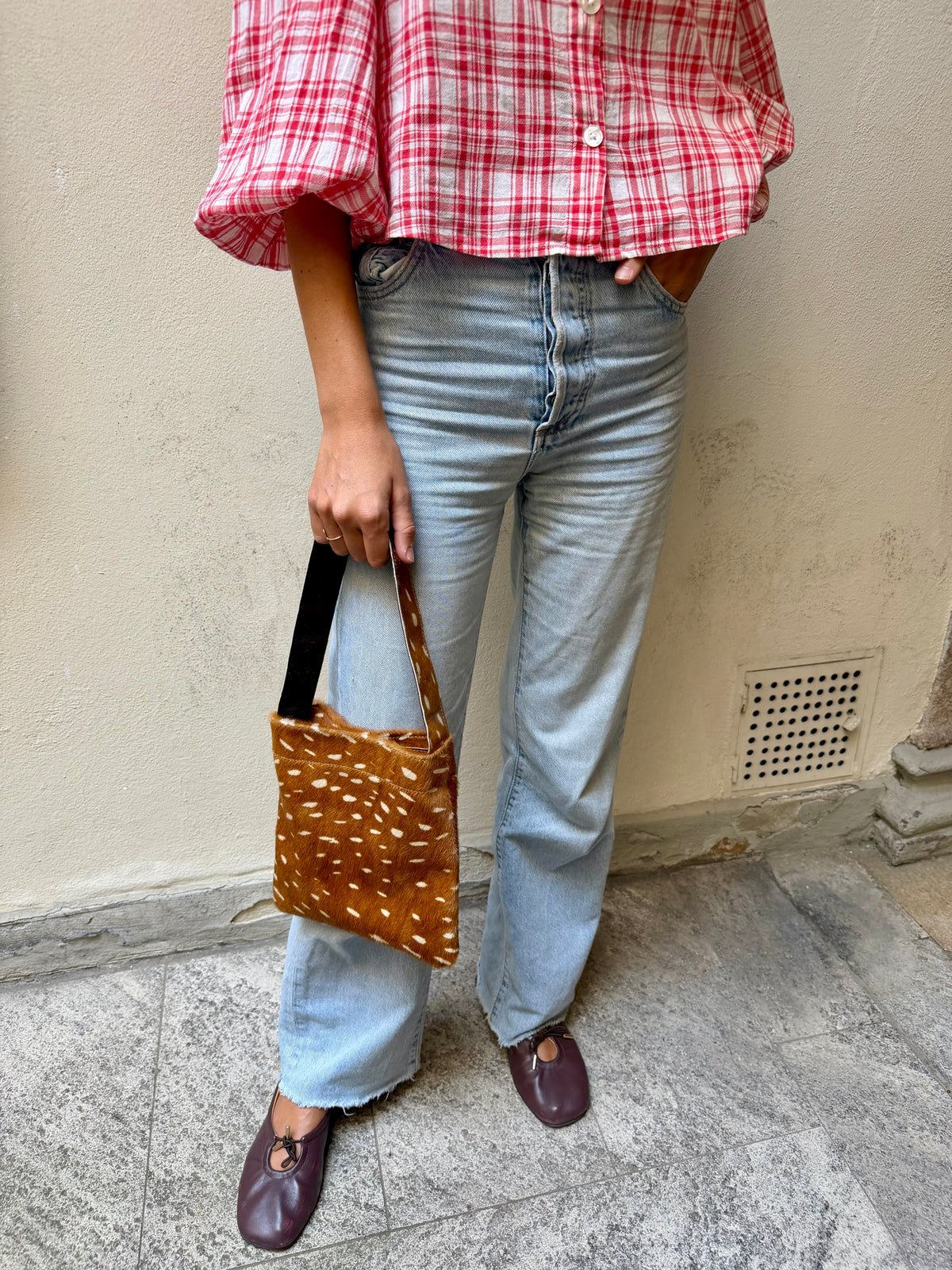 Lea Bag Bambi Pony in pelle Amimi Milano