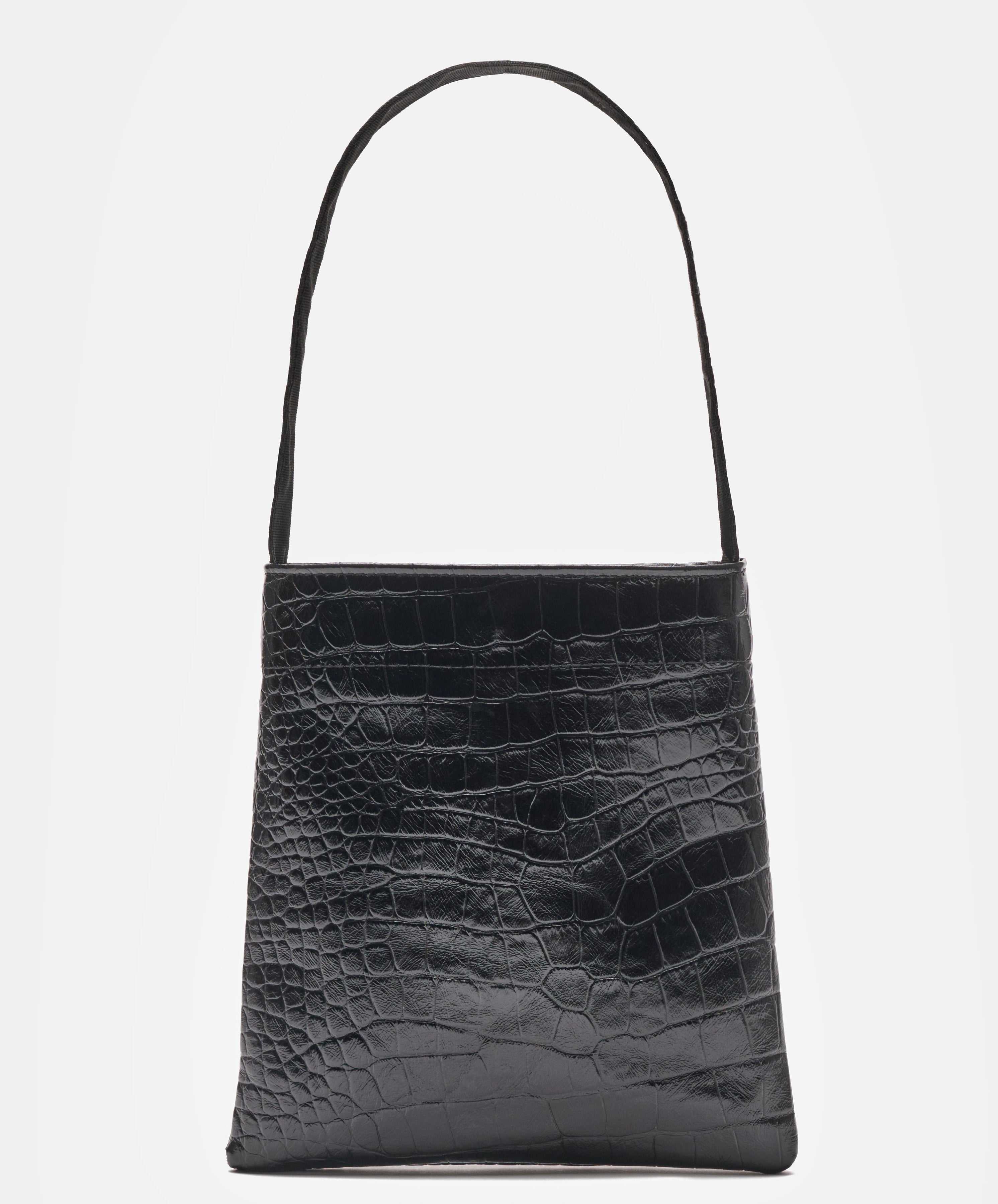 Lea Bag Black Cocco in pelle Amimi Milano