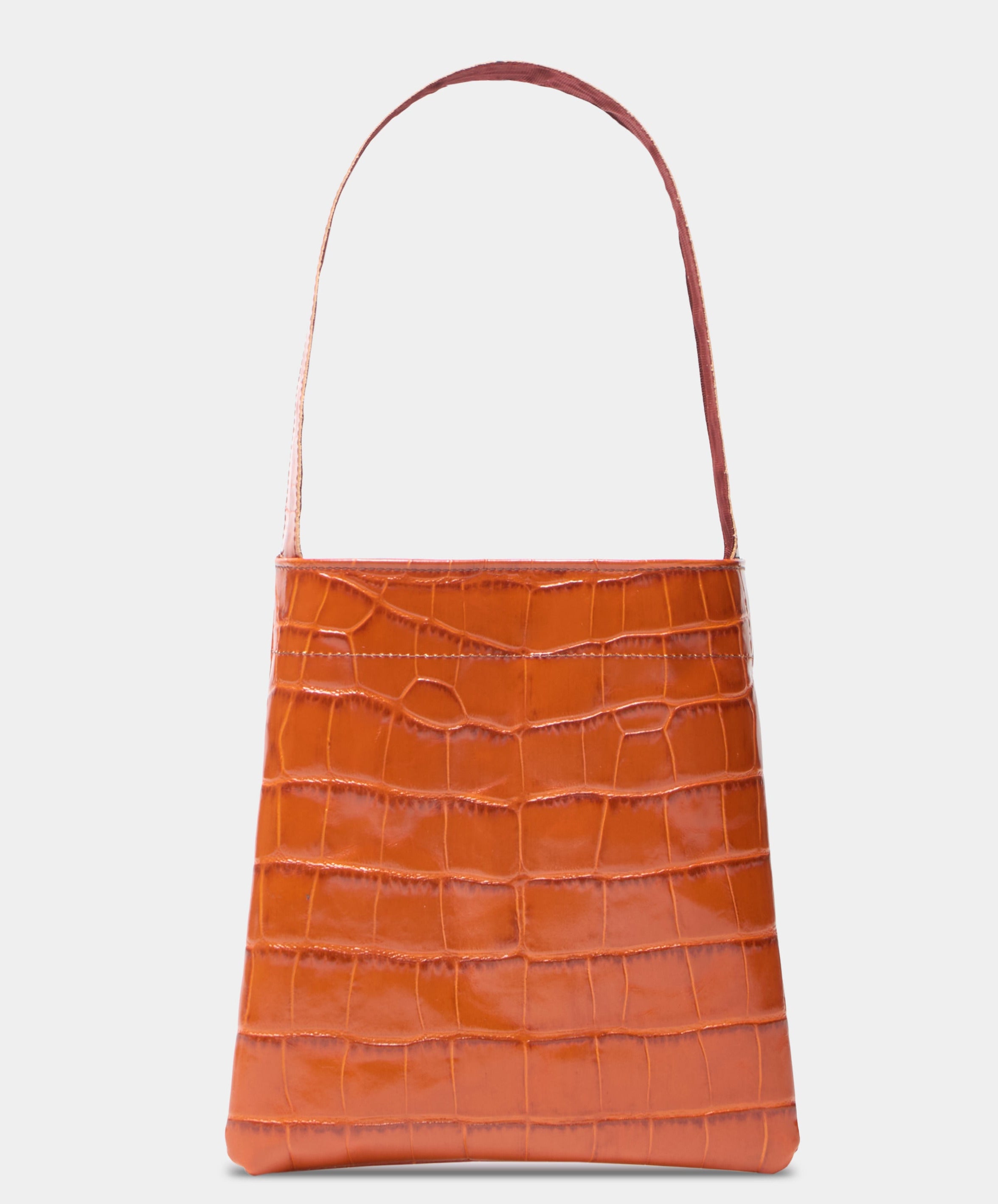 Lea Bag Cocco Orange in pelle Amimi Milano