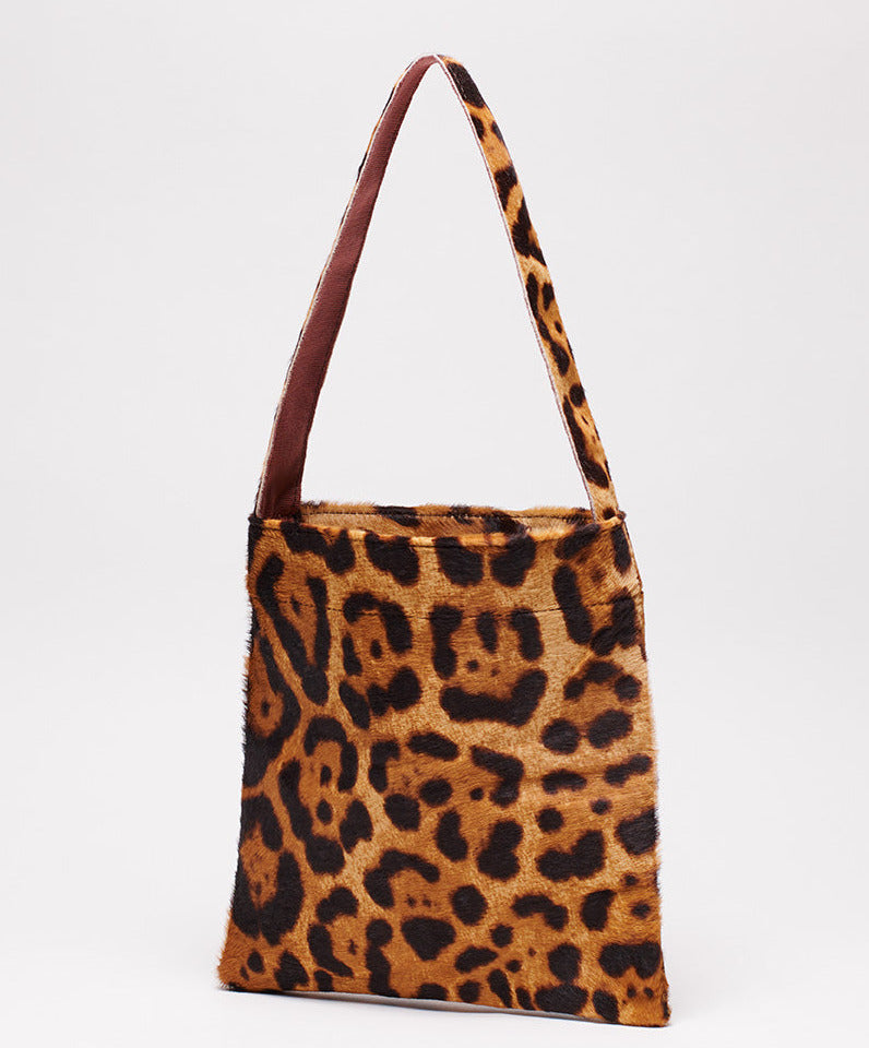 Lea Bag Savana Leopard Pony in pelle Amimi Milano