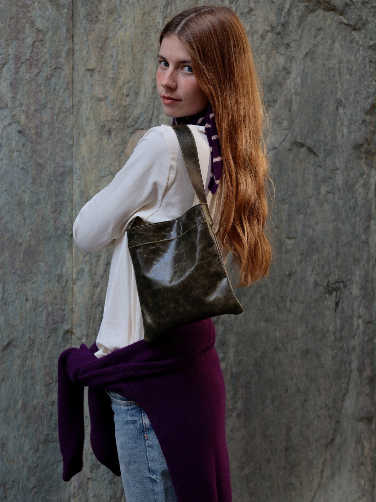 Amimi Girls Look - Lea Bag Military Green